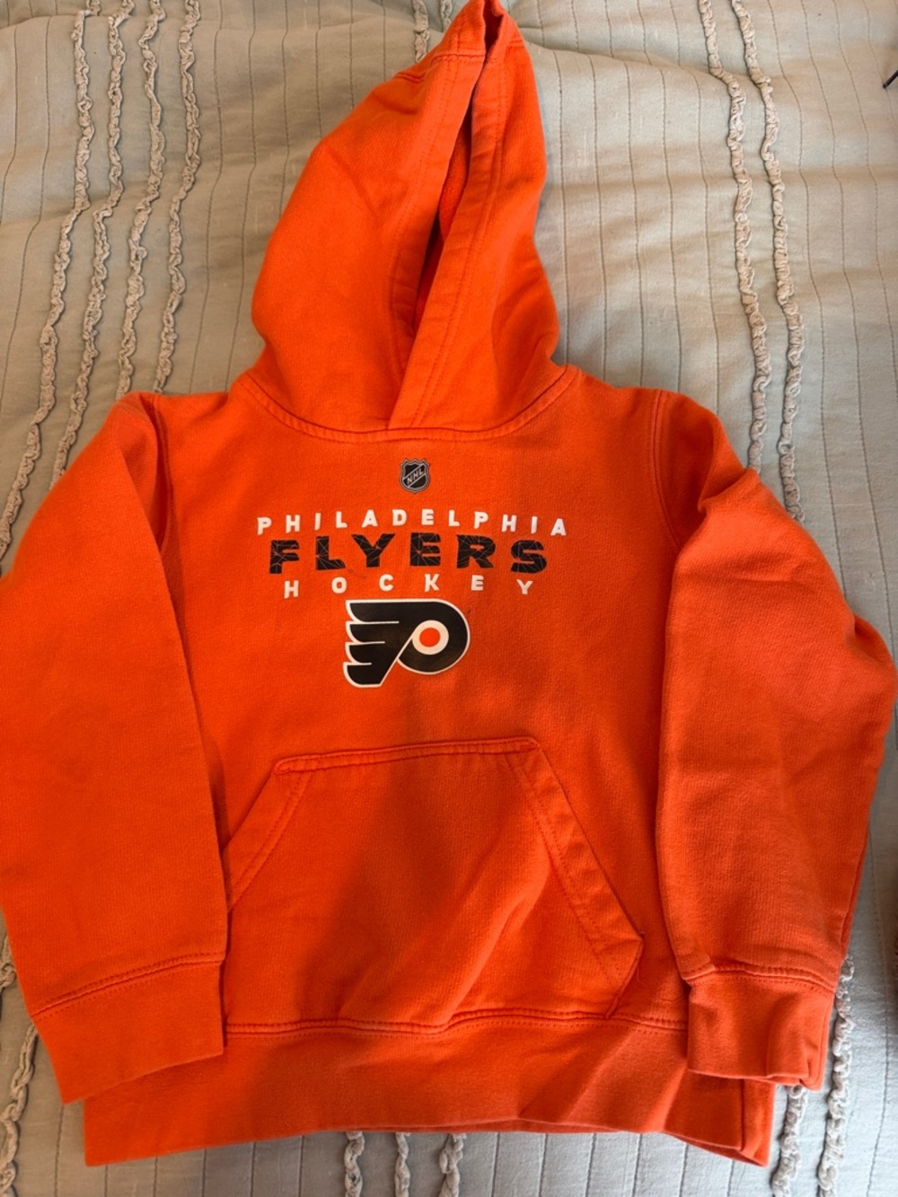 KIDS NHL Philadelphia Flyers Orange Pullover Hoodie